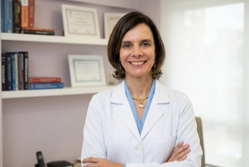 Dra. Taís Bonilha. Dermatologista especializada em Acne com 20 anos de experiência